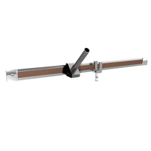 6' Length Aluminum 1" Maprail w/ cork insert - 48 Per Carton