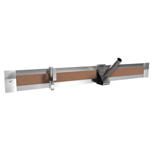 8' Length Aluminum 2" Maprail w/ cork insert - 24 Per Carton