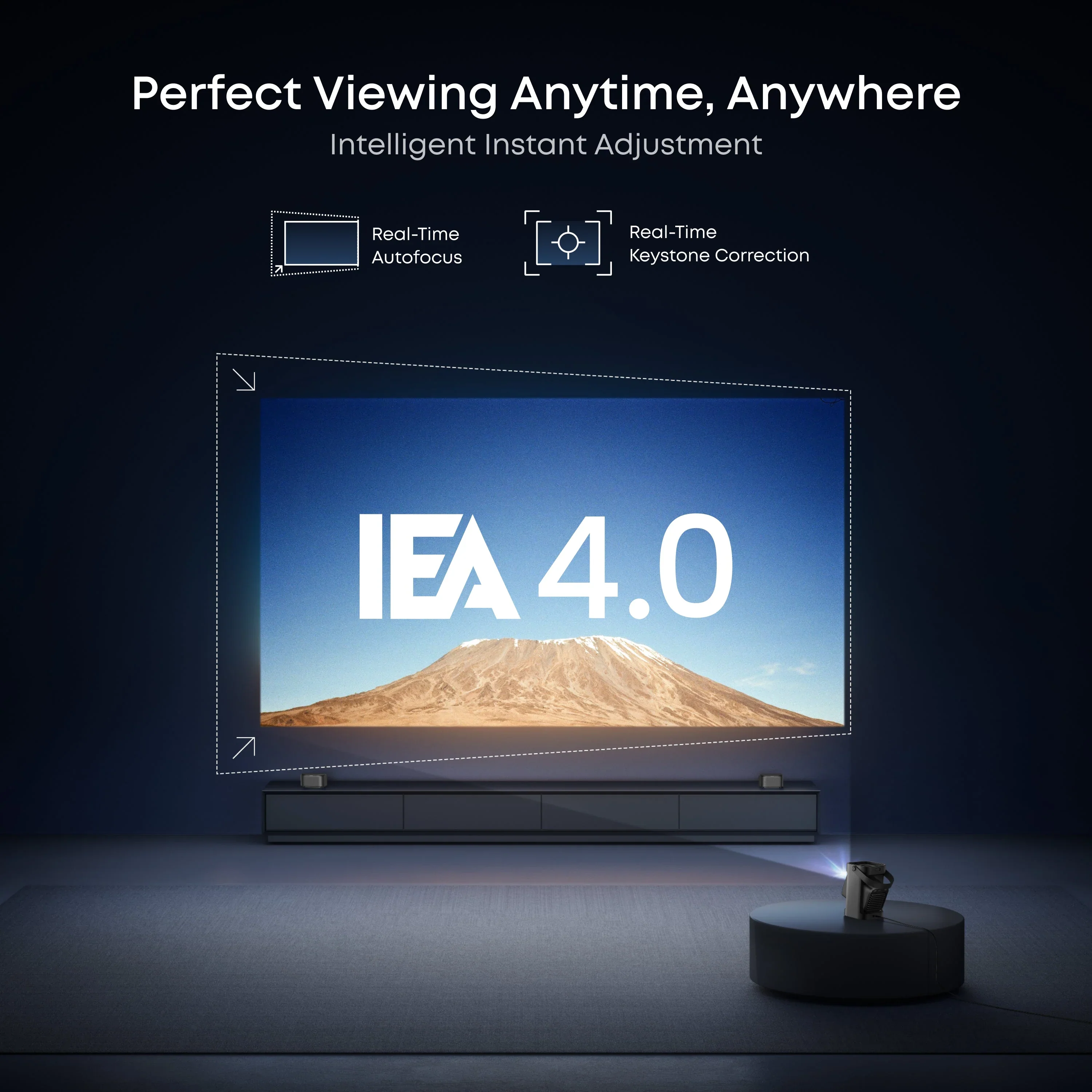 Anker Soundcore Nebula P1 - 1080P Portable Projector with Detachable Speakers - 650 ANSI Lumens - Image 6