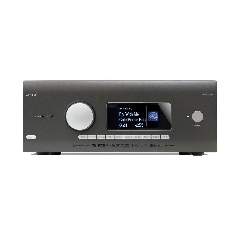 Arcam AV41 Home theater preamp/processor with 16-channel processing, Chromecast built-in, Apple AirPlay&reg; 2, Dolby Atmos&reg;, and Dirac Live&reg; room correction - Image 2