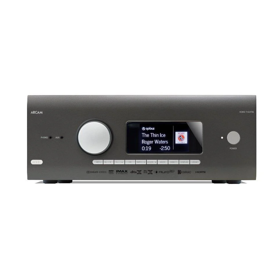 Arcam AVR31 7.2 channel 8K home theater receiver Class G 120 watts per channel with HDMI 2.1, Multi-Room, Dirac Live®, Bluetooth®, Chromecast built-in, and Apple AirPlay® 2 - Image 2