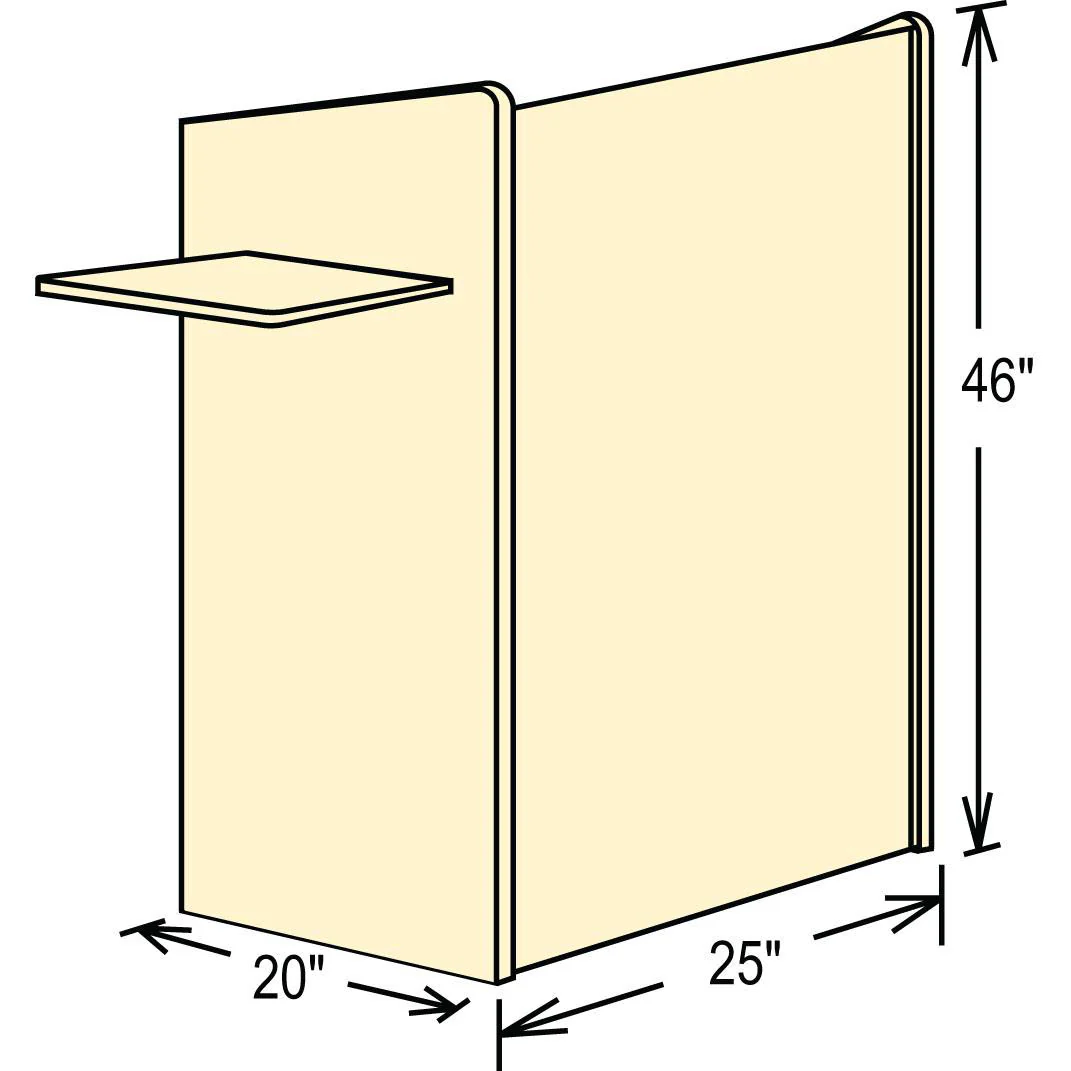 Aristocrat Floor Lectern, Wild Cherry - Image 4