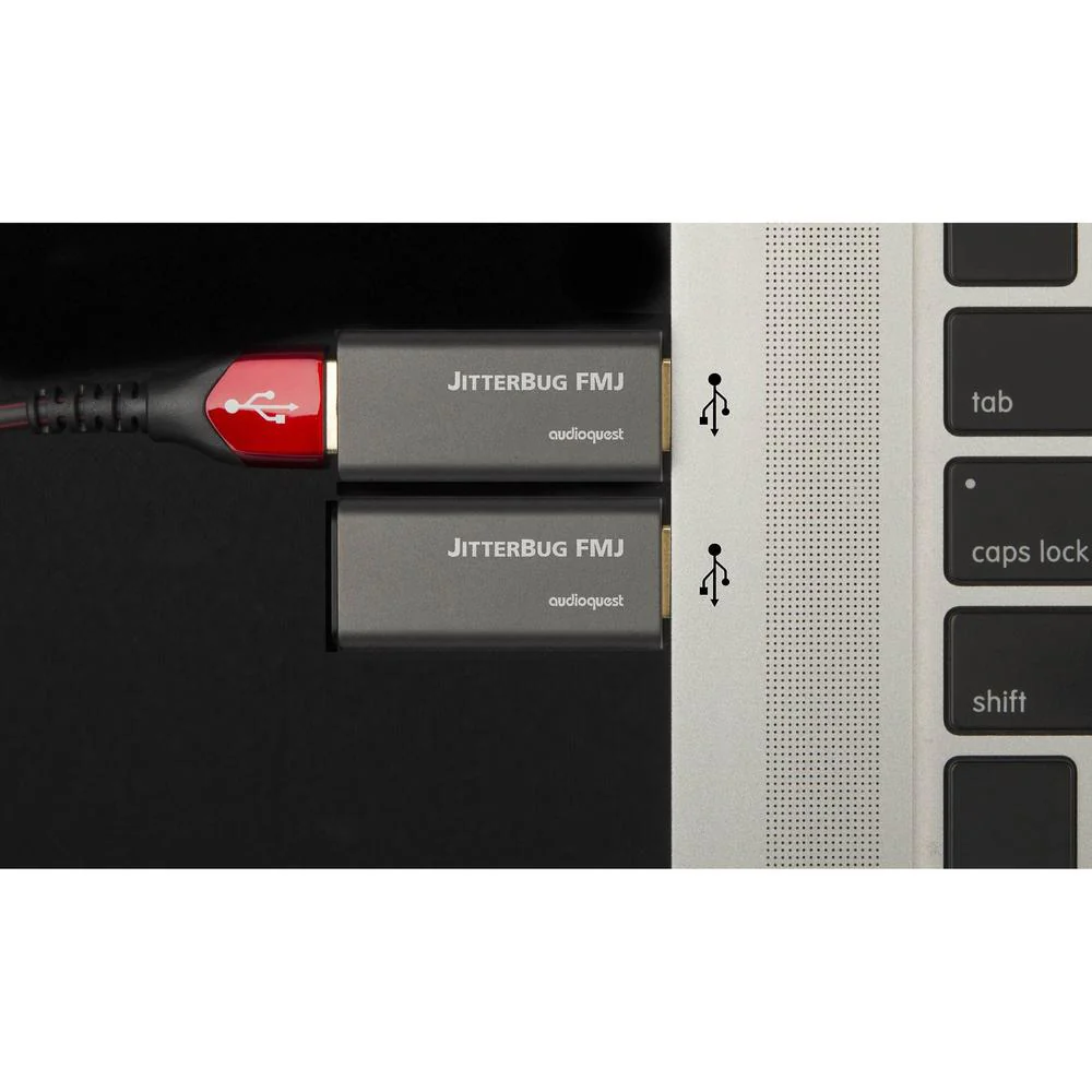 AudioQuest JITTERBUGFMJ JitterBug FMJ USB 2.0 Data & Power Noise Filter - Image 3