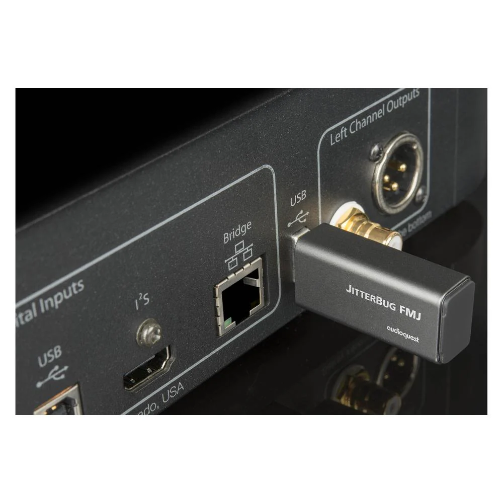 AudioQuest JITTERBUGFMJ JitterBug FMJ USB 2.0 Data & Power Noise Filter - Image 4