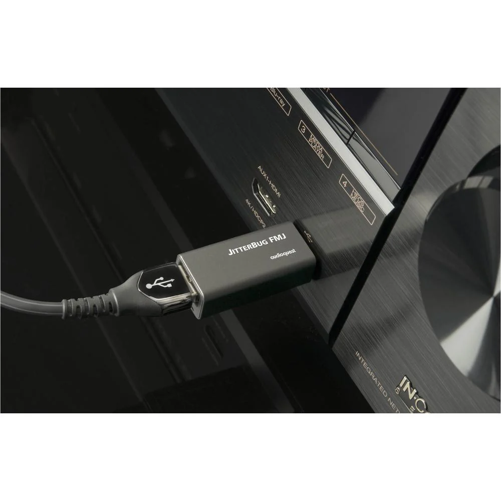 AudioQuest JITTERBUGFMJ JitterBug FMJ USB 2.0 Data & Power Noise Filter - Image 6