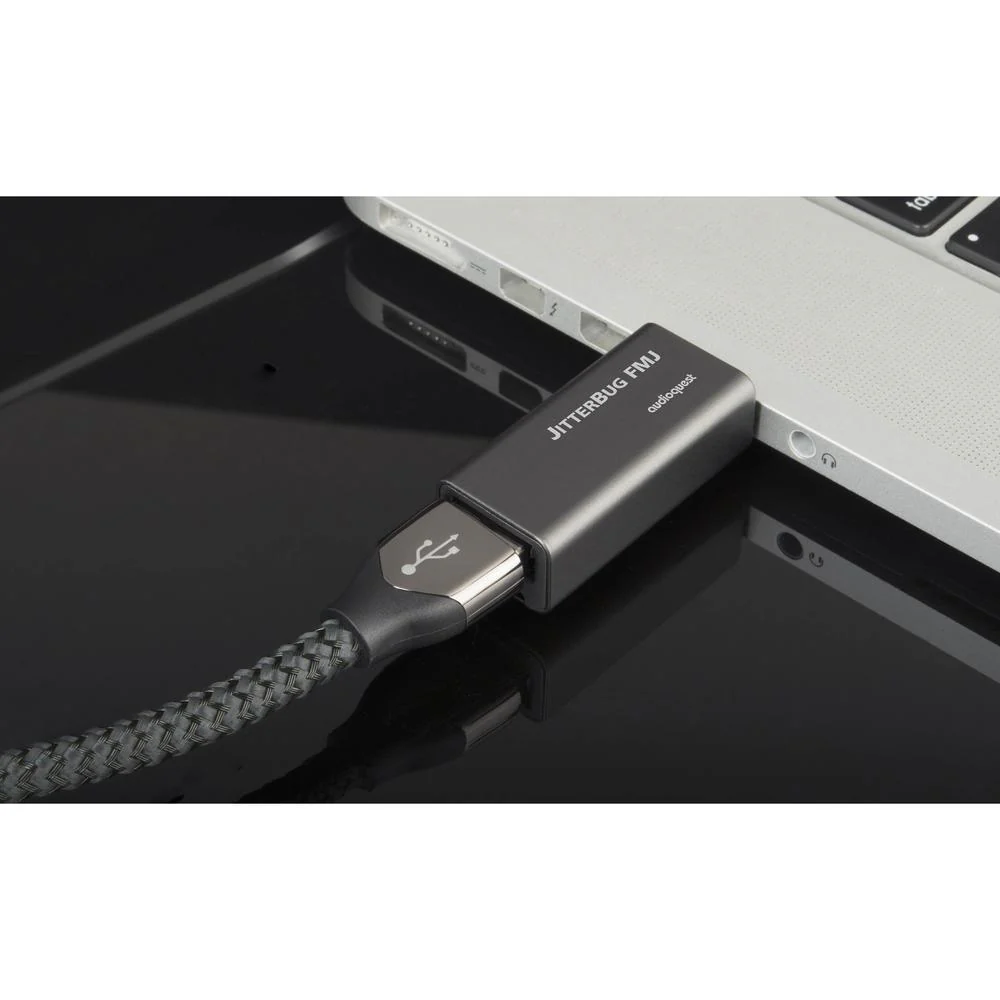 AudioQuest JITTERBUGFMJ JitterBug FMJ USB 2.0 Data & Power Noise Filter - Image 7