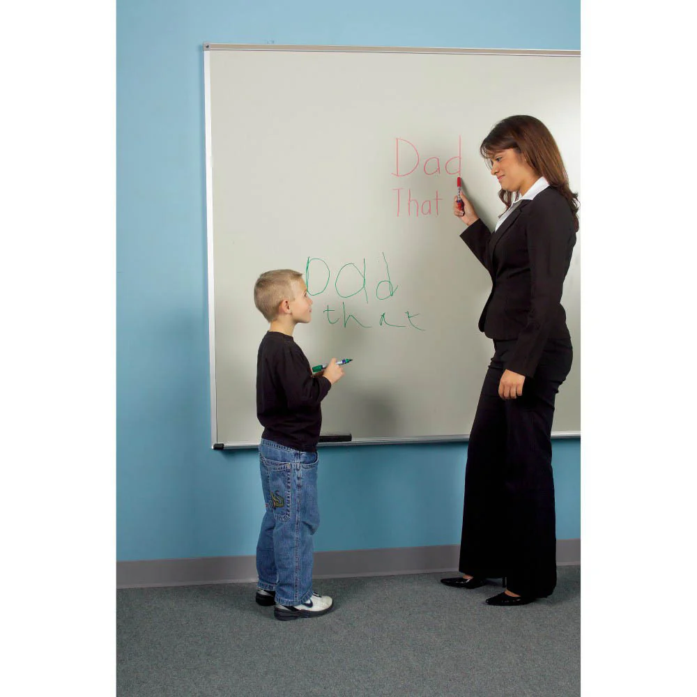 Best-Rite 202AL El Grande 5' High Porcelain Steel Whiteboards - Image 6