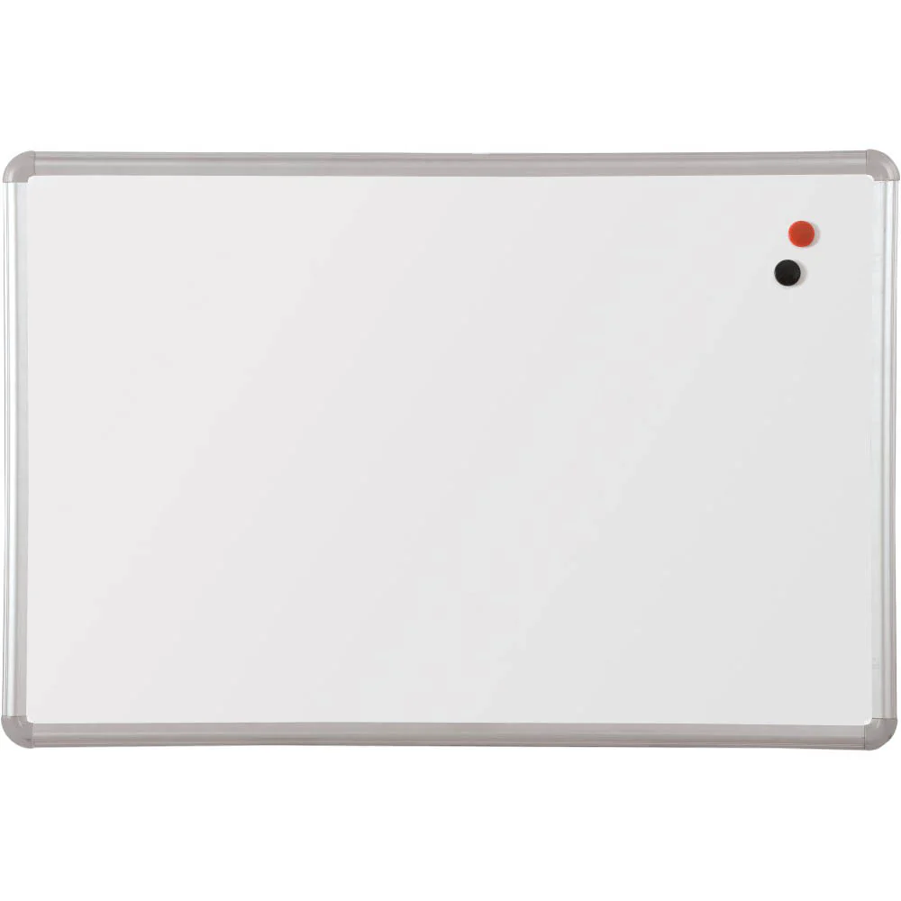 Best-Rite 2H2PC Porcelain Steel Whiteboard with Presidential Trim - Image 4