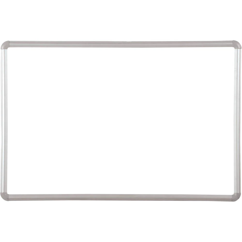 Best-Rite 2H2PG Porcelain Steel Whiteboard with Presidential Trim - Image 3