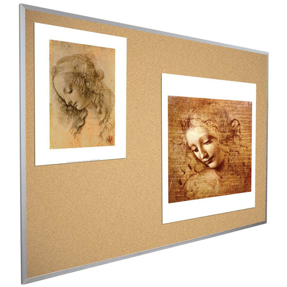 Best-Rite 301AM Valu-Tak Tackboard with Aluminum Trim - Image 2