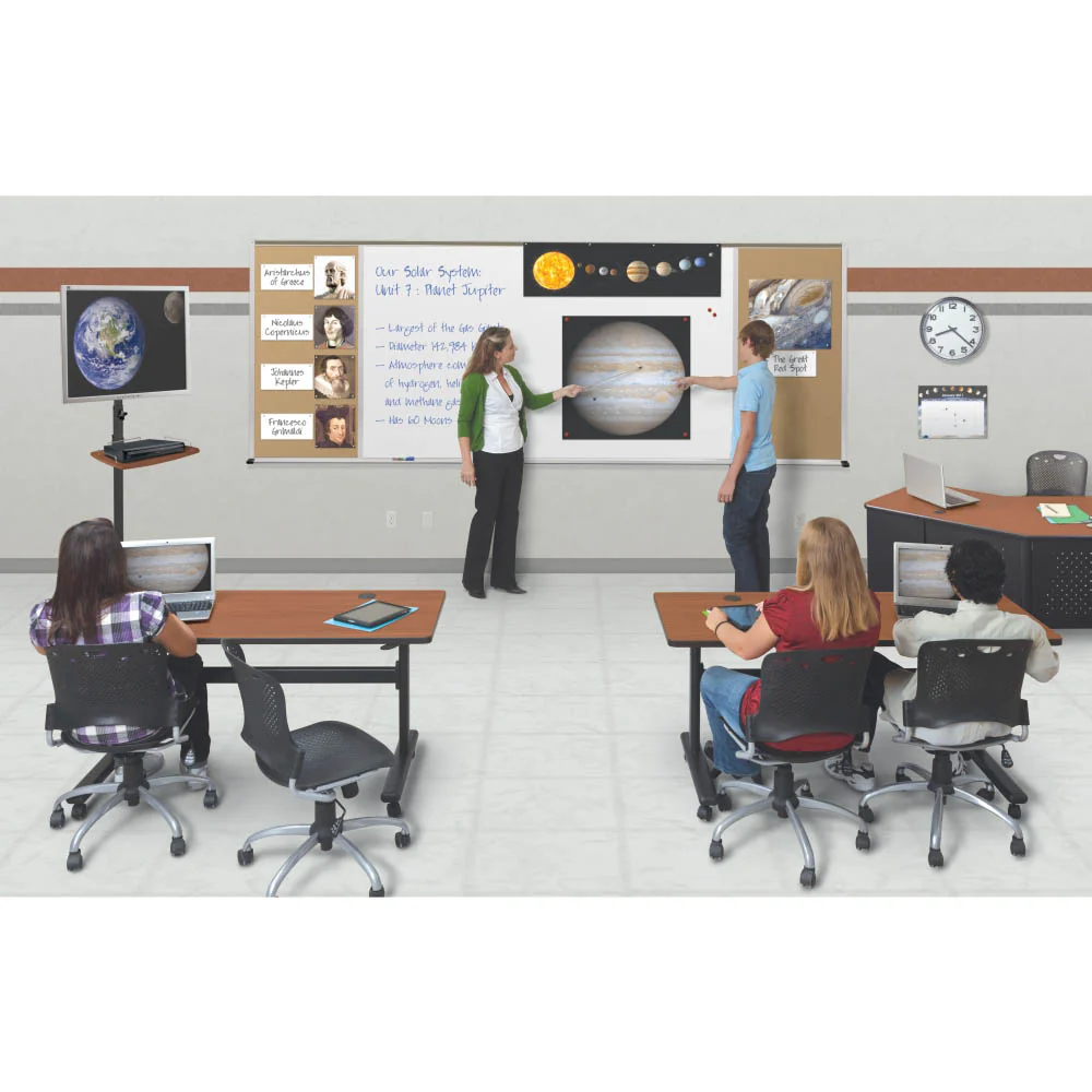 Best-Rite 404-60-PM-X2 Combination Boards - Whiteboard & Tackboards - Image 4