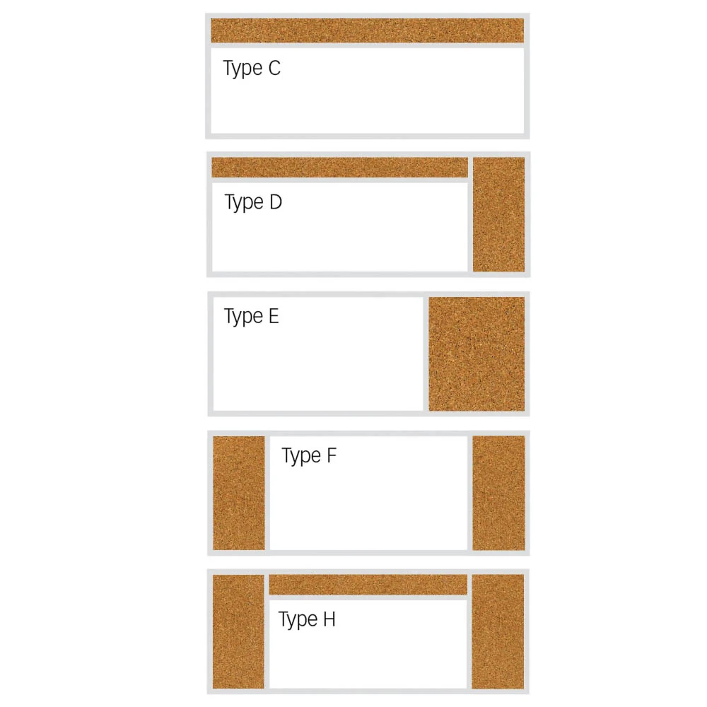 Best-Rite 406-90-PM-X2 Combination Boards - Whiteboard & Tackboards - Image 9