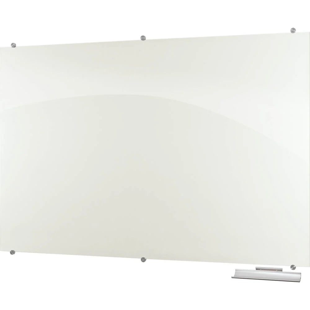 Best-Rite 83845 Visionary Magnetic Glass Dry Erase Whiteboard - Glossy White - Image 9