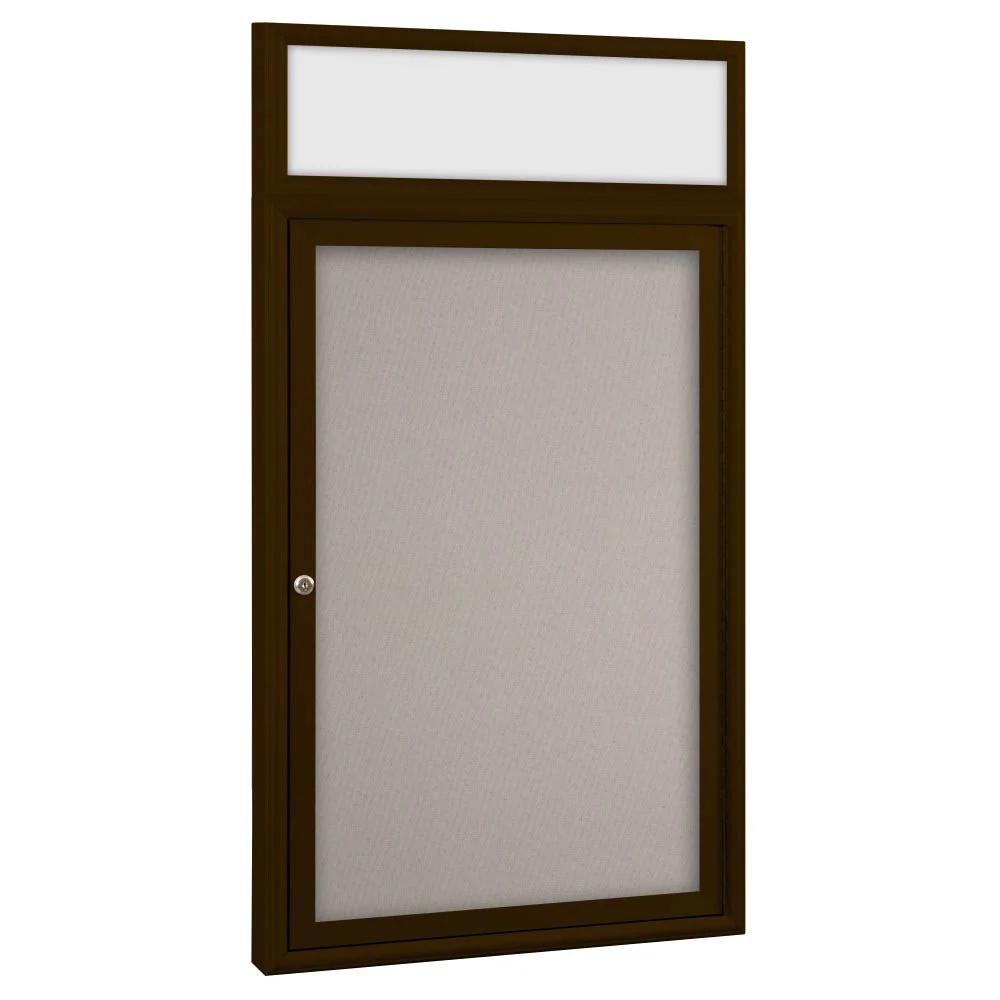 Best-Rite 94PCH-OH Outdoor Headline Bulletin Board Cabinet - Image 4