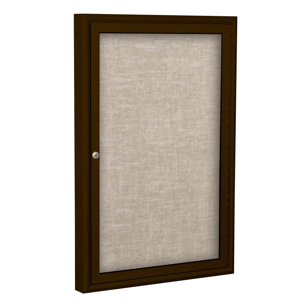 Best-Rite 94PSU-I Indoor Enclosed Bulletin Board Cabinet - Image 8