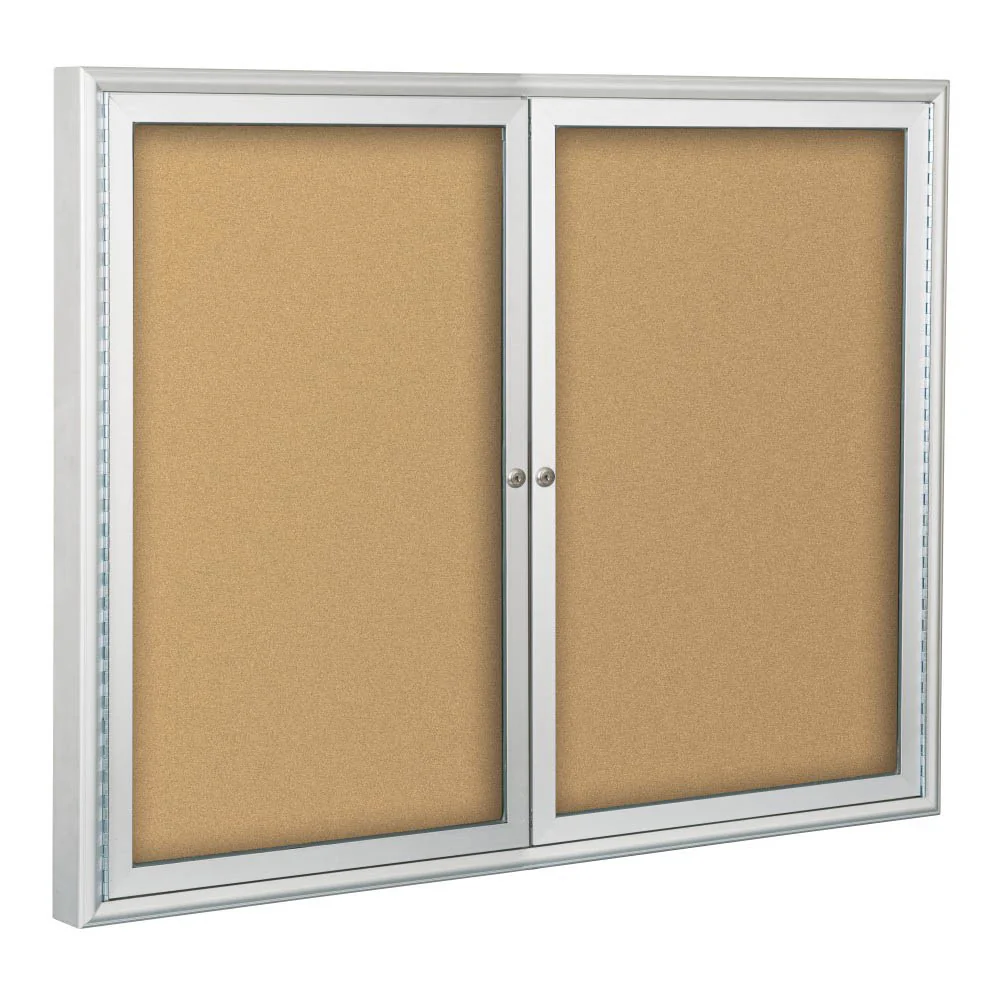 Best-Rite 94PSU-I Indoor Enclosed Bulletin Board Cabinet - Image 9