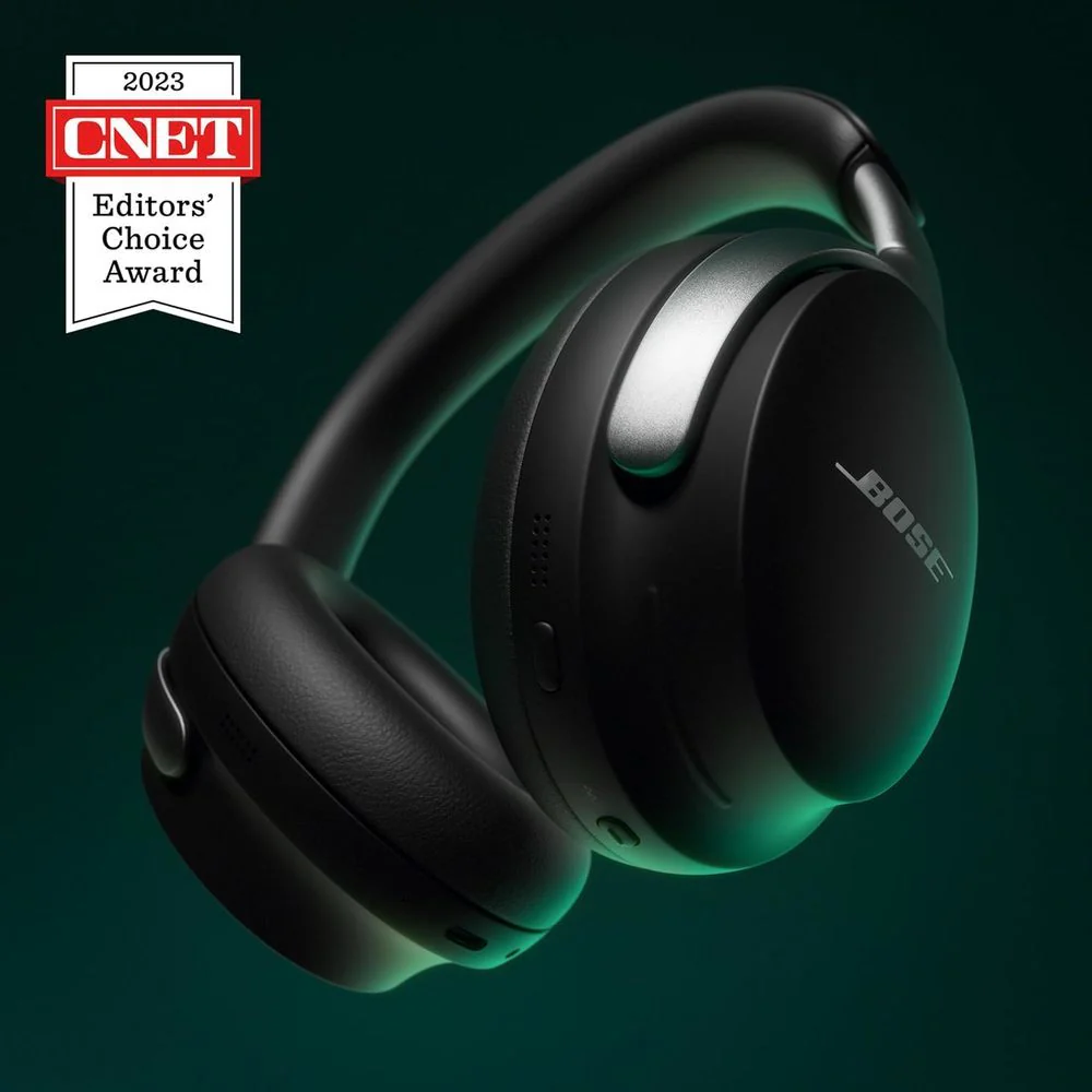 Bose QuietComfort Ultra Wireless Noise Cancelling Over-the-Ear Headphones-Black - Image 6