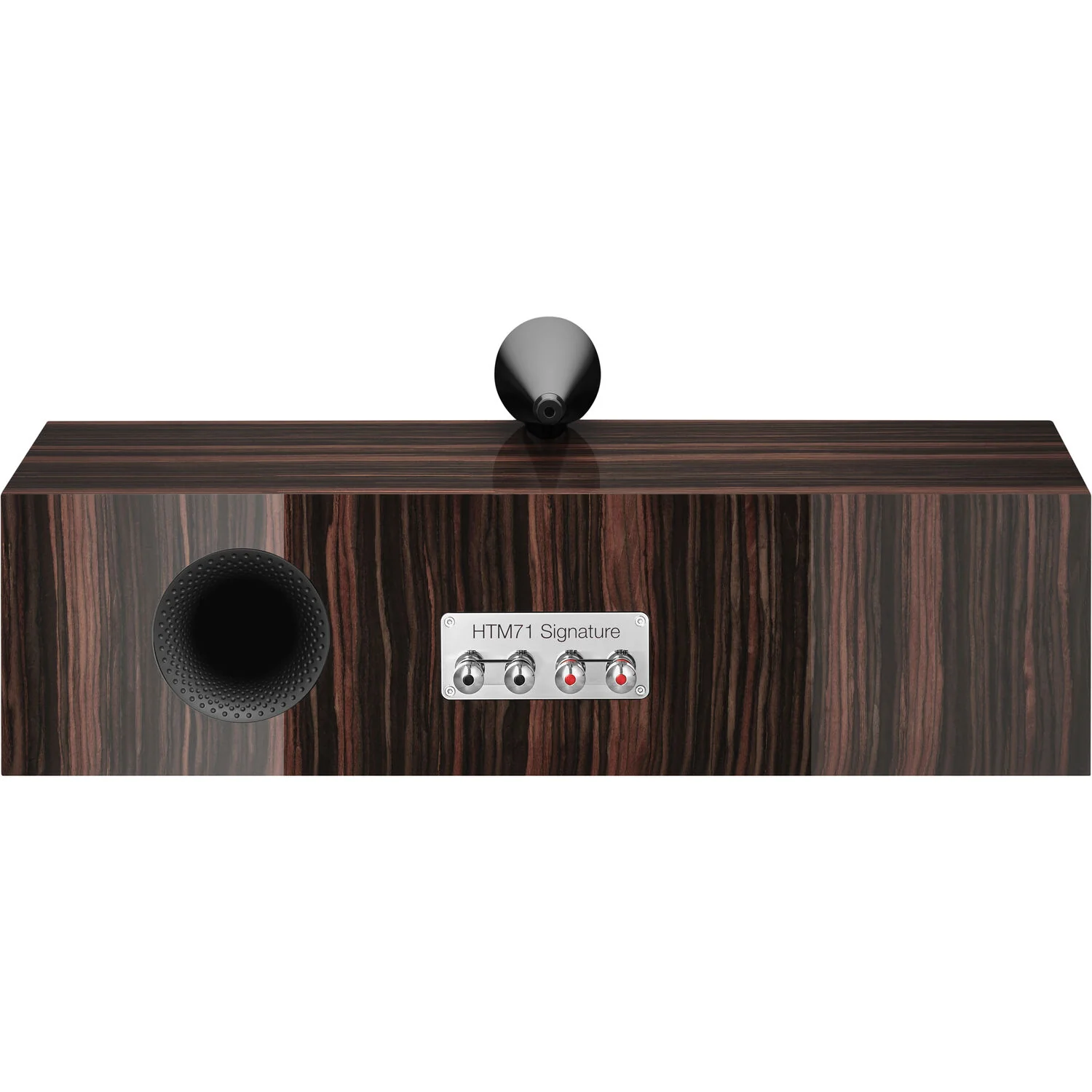 Bowers & Wilkins HTM71 S3 Signature 3-Way Center Channel Speaker (Datuk Gloss Wood Veneer) - FP43567 - Image 4