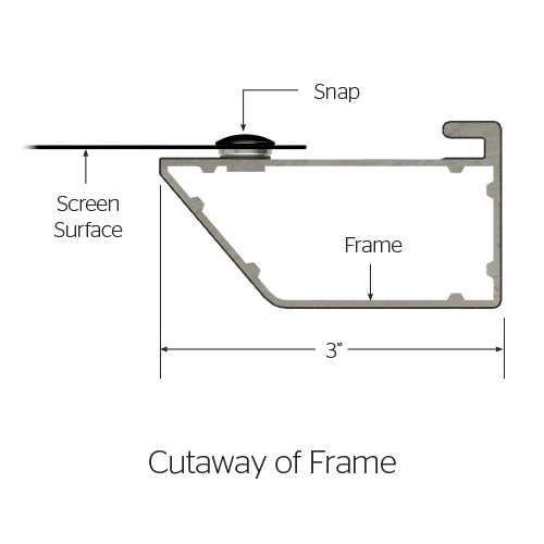 Da-Lite Cinema Contour 70327V - 137" diag.(72.5x116) - [16:10] - HD Progressive ReView 0.9 - Image 2