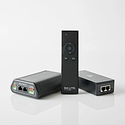 Da-Lite DL16523 Screen Controller with RF (BLE) Remote and PoE Injector