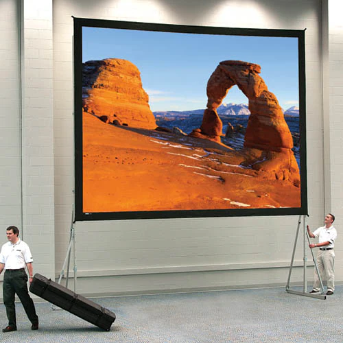 Da-Lite Fast Fold Heavy Duty Deluxe 99814 - 184" diag.(90x160) - [16:9] - HD Progressive ReView 0.9