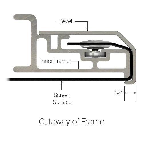 Da-Lite UTB Contour 24377 - 94" diag.(50x80) - [16:10] - HD Progressive 1.3 - Image 6