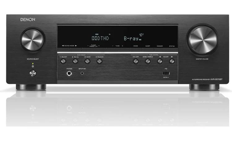 Denon AVR-S570BT 5.2-Channel A/V Receiver - AVR-S570BT - Image 3