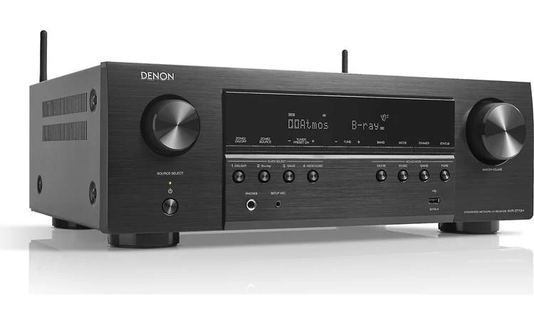Denon AVR-S770H 7.2-channel home theater receiver with Dolby Atmos, Bluetooth, Apple AirPlay 2, and Amazon Alexa compatibility - AVRS770HBKE3 - Image 5