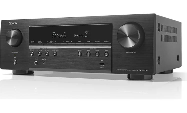 Denon AVR-S770H 7.2-channel home theater receiver with Dolby Atmos, Bluetooth, Apple AirPlay 2, and Amazon Alexa compatibility - AVRS770HBKE3 - Image 6