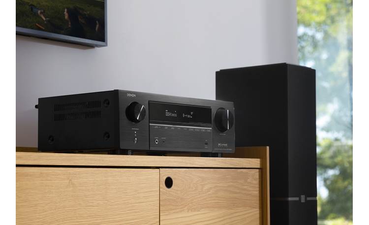 Denon AVR-X1800H 7.2-channel home theater receiver with Wi-Fi, Bluetooth, Apple AirPlay 2, and Amazon Alexa compatibility - AVRX1800HBKE3 - Image 4