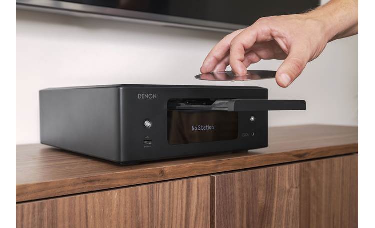 Denon CEOL RCD-N12 Compact stereo receiver with built-in CD player, tuner, Bluetooth, Apple AirPlay 2, and HEOS streaming - RCDN12BKE3 - Image 5