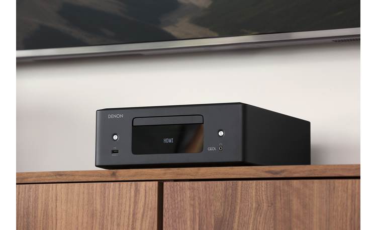 Denon CEOL RCD-N12 Compact stereo receiver with built-in CD player, tuner, Bluetooth, Apple AirPlay 2, and HEOS streaming - RCDN12BKE3 - Image 8