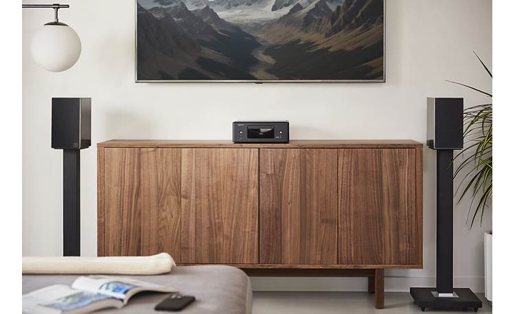 Denon CEOL RCD-N12 Compact stereo receiver with built-in CD player, tuner, Bluetooth, Apple AirPlay 2, and HEOS streaming - RCDN12BKE3 - Image 9