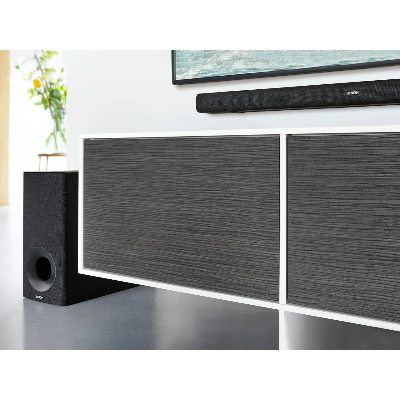 Denon DHT-S316 Home Theater Soundbar System with Wireless Subwoofer - Image 5
