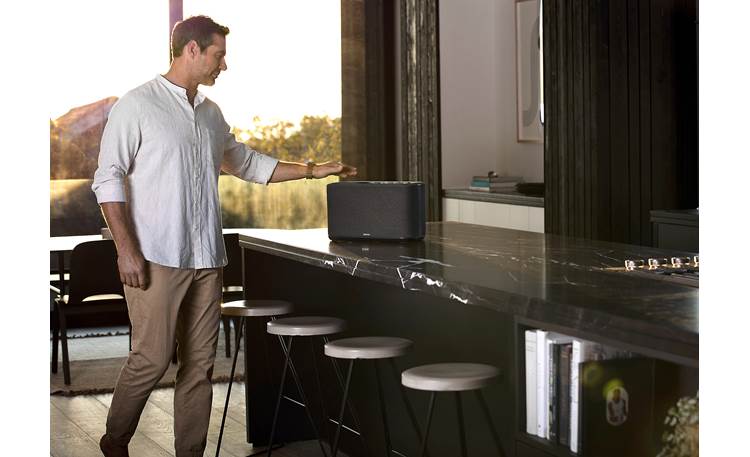 Denon Home 350 Wireless powered speaker with HEOS Built-in, Bluetooth, Amazon Alexa, and Apple AirPlay 2 (Black) - DENONHOME350BK - Image 4