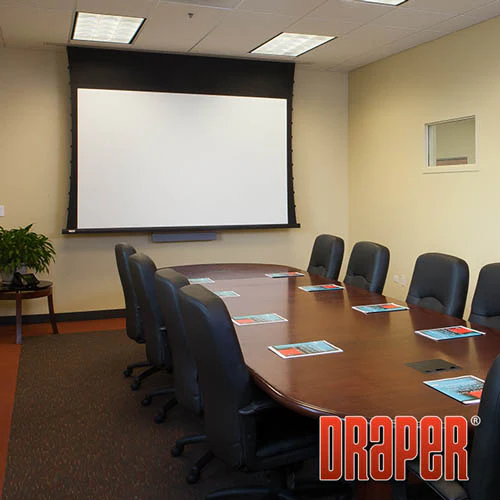 Draper 140019 Access/Series V 145 diag. (87x116) - Video [4:3] - Matt White XT1000V 1.0 Gain - Image 4