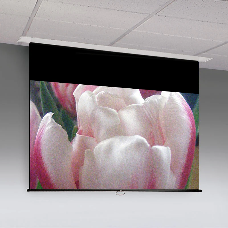 Draper 197011EC Access/Series M 180 diag. (108x144) - AV Format - Contrast Grey XH800E 0.8 Gain