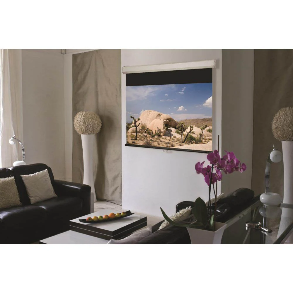 Draper 206088-Black-CUSTOM Luma 2 92 diag. (45x80) - HDTV [16:9] - Contrast Grey XH800E 0.8 Gain - Image 5