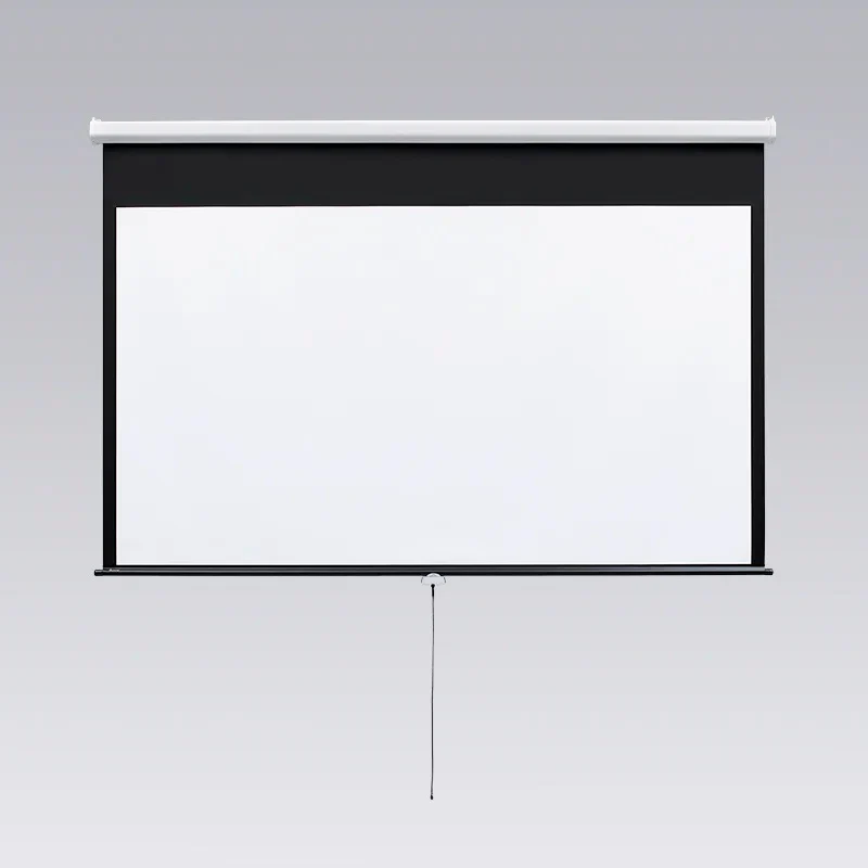 Draper 207002 Luma 85 diag. (60x60) - Square [1:1] - Matt White XT1000E 1.0 Gain