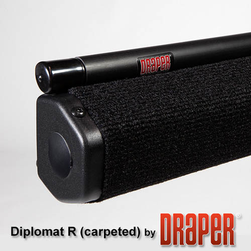 Draper 215016 Diplomat/R with Black Carpeted Case 136 diag. (96x96) - Square [1:1] - 1.0 Gain - Image 3