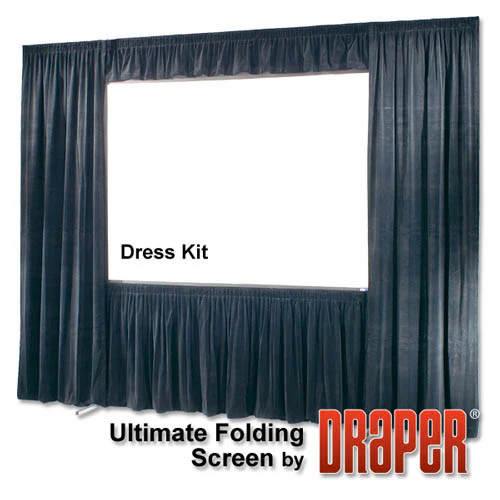 Draper 241332 Ultimate Folding Screen with Heavy-Duty Legs 186 diag. (92x163) - HDTV [16:9] - Image 3