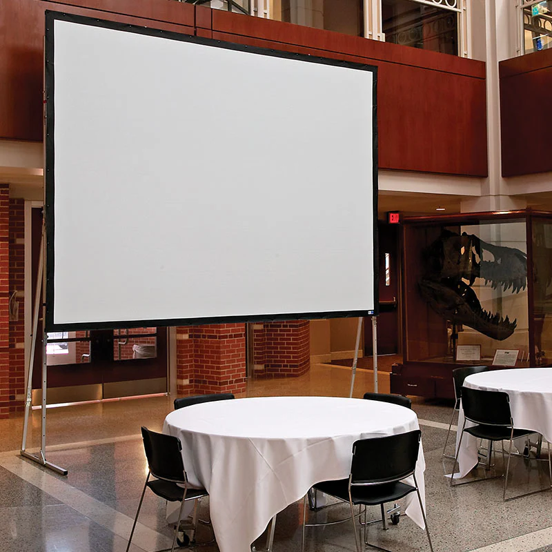 Draper 241332 Ultimate Folding Screen with Heavy-Duty Legs 186 diag. (92x163) - HDTV [16:9] - Image 9