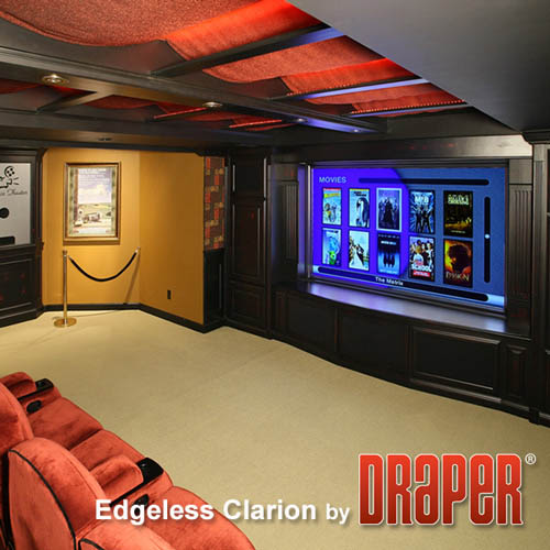 Draper 255029SC Edgeless Clarion 123 diag. (65x104) - Widescreen [16:10] - 1.0 Gain - Image 4