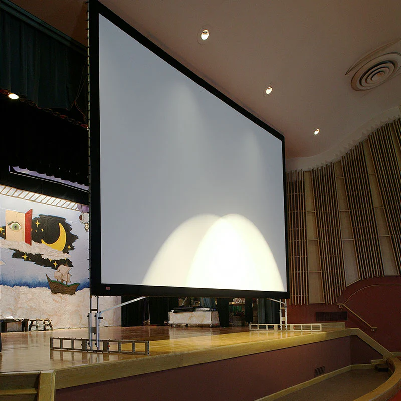Draper 383510 StageScreen (Black) 284 diag. (150x240) - Widescreen [16:10] - 1.0 Gain - Image 2