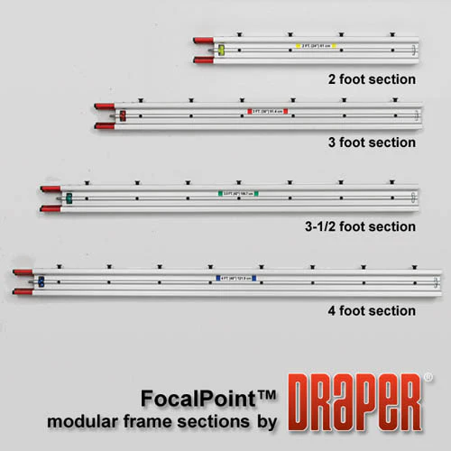 Draper 385101 FocalPoint (black) 300 diag. (180x240) - Video [4:3] - CineFlex CH1200V 1.2 Gain - Image 3