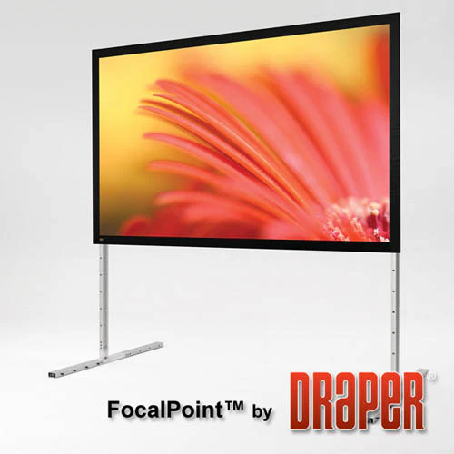 Draper 385116 FocalPoint (black) 193 diag. (95x168) - HDTV [16:9] - CineFlex CH1200V 1.2 Gain - Image 10