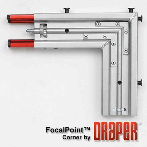 Draper 385128 FocalPoint (black) 226 diag. (120x192)-Widescreen [16:10]-Matt White XT1000VB 1.0 Gain - Image 2