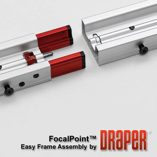 Draper 385133 FocalPoint (black) 94 diag. (50x80) - Widescreen [16:10] - CineFlex CH1200V 1.2 Gain - Image 8