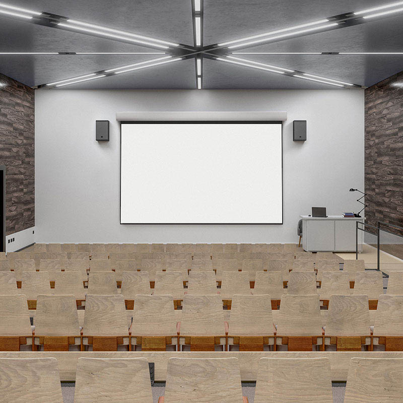 Draper Acumen XL E 169" CinemaScope Contrast Grey XH800E Projector Screen - [CUSTOM]