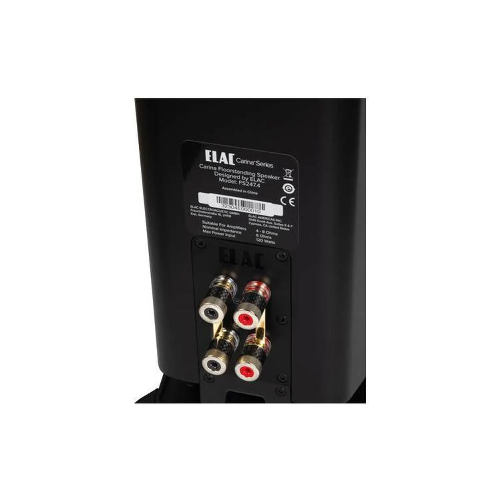 ELAC Carina FS247.4 Floor-standing speaker (Satin Black) - Image 3